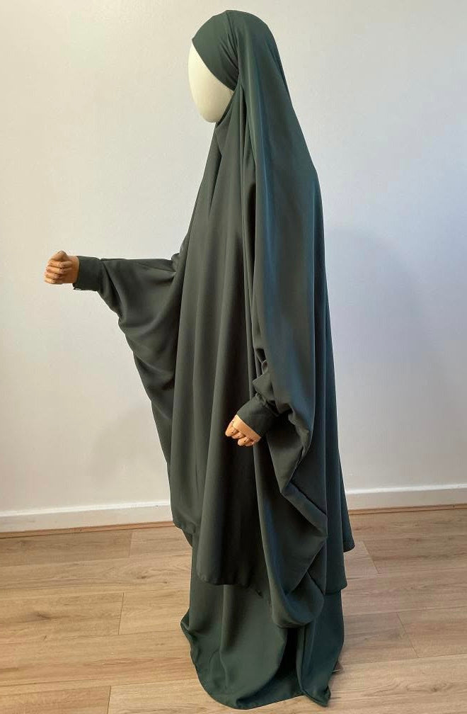 Two Piece Jibab 'asiyah'